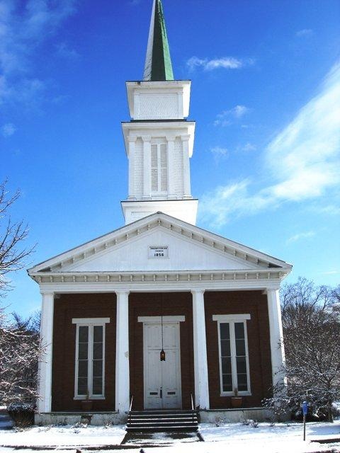 New Richmond Ohio Cranston Memorial Presbyterian Church 1856 OH --- Postcard 
